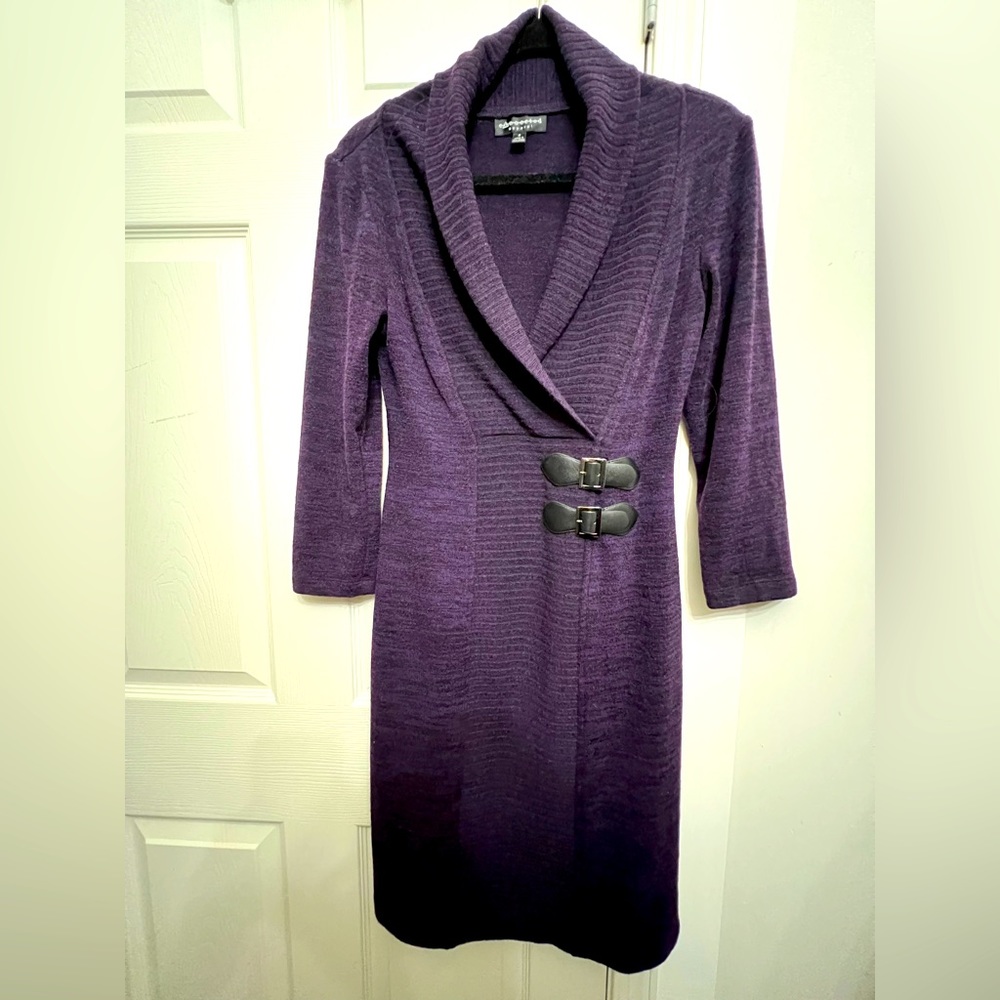 Connected Apparel Sweater Dress